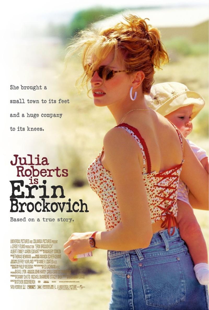 poster de la película Erin Brockovich. Referencia cinematográfica del Cortometraje DLA MNIE (A MÍ)